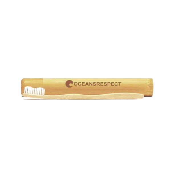 Étui à brosse à dent de voyage en bambou - Image 3
