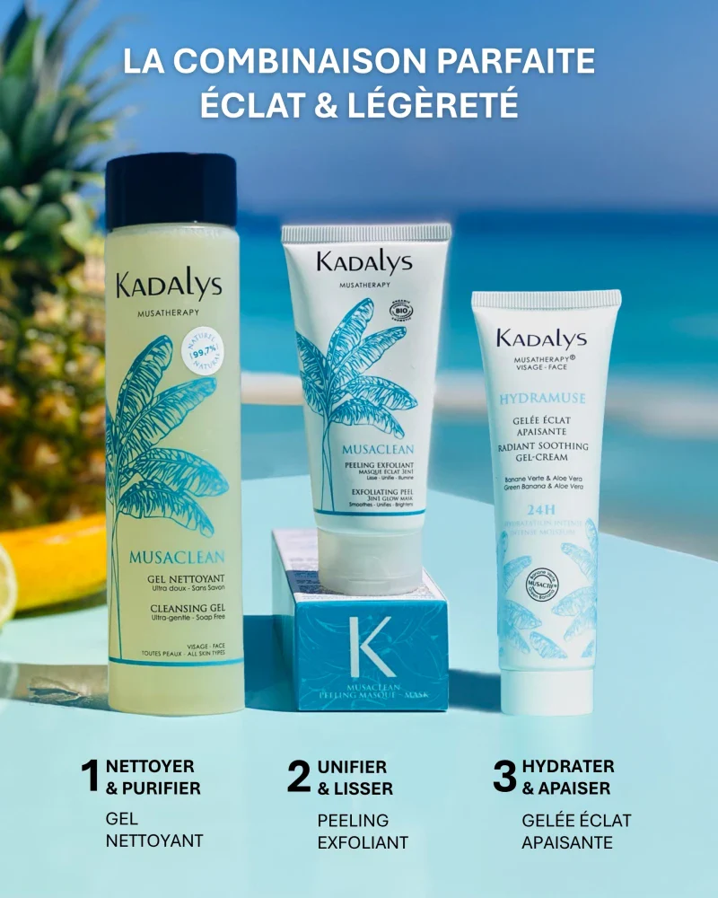 Masque Peeling Exfoliant Bio à la Banane Verte 50ml I MUSACLEAN - Image 16