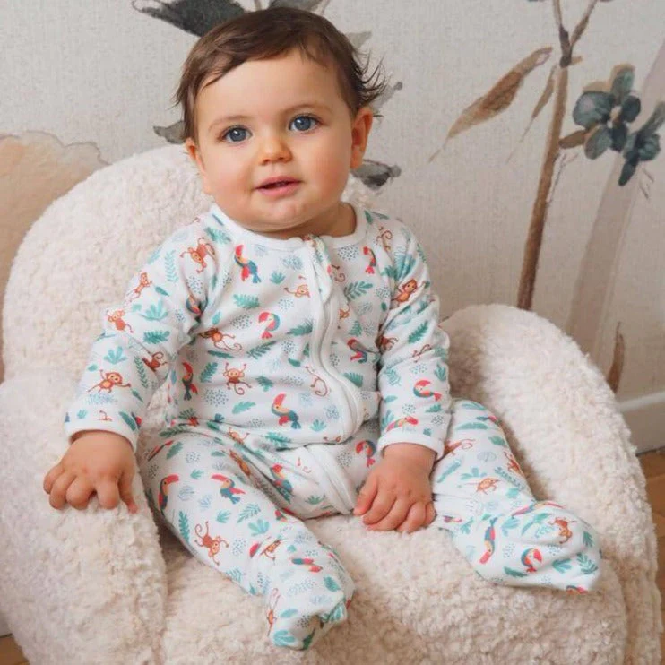 Pyjama unisexe pour bébé I "Malin comme un singe" - Image 6