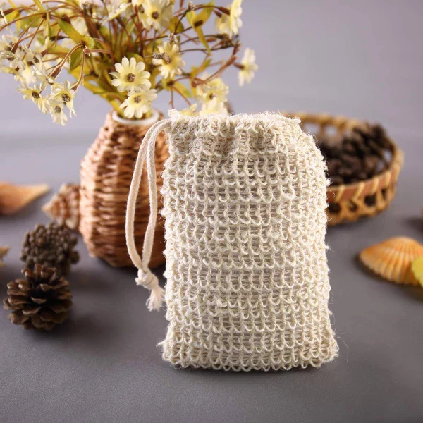 Sauve savon en coton naturel et fibre de sisal - Image 3