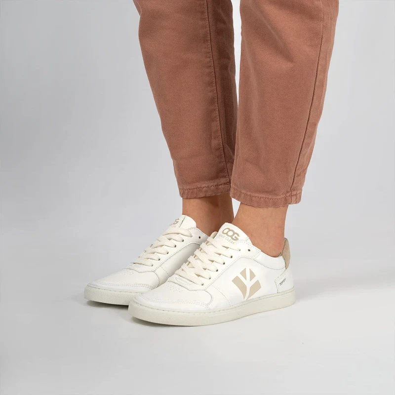 Baskets véganes Blanc / Beige unisexe - Topsy - Image 15